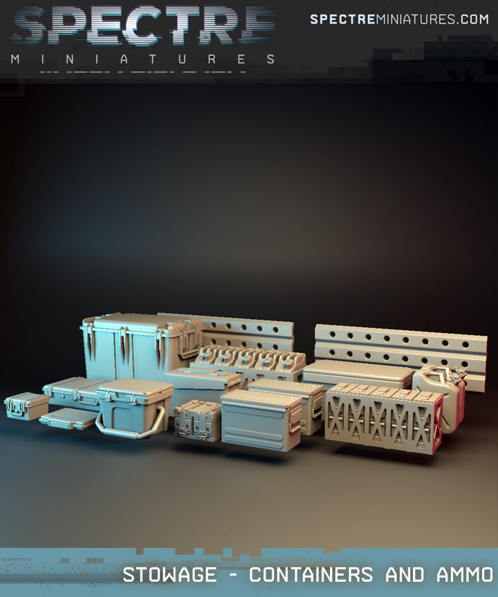 Stowage - Containers and Ammo