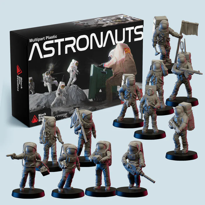 Lunar - Multipart Plastic Astronauts