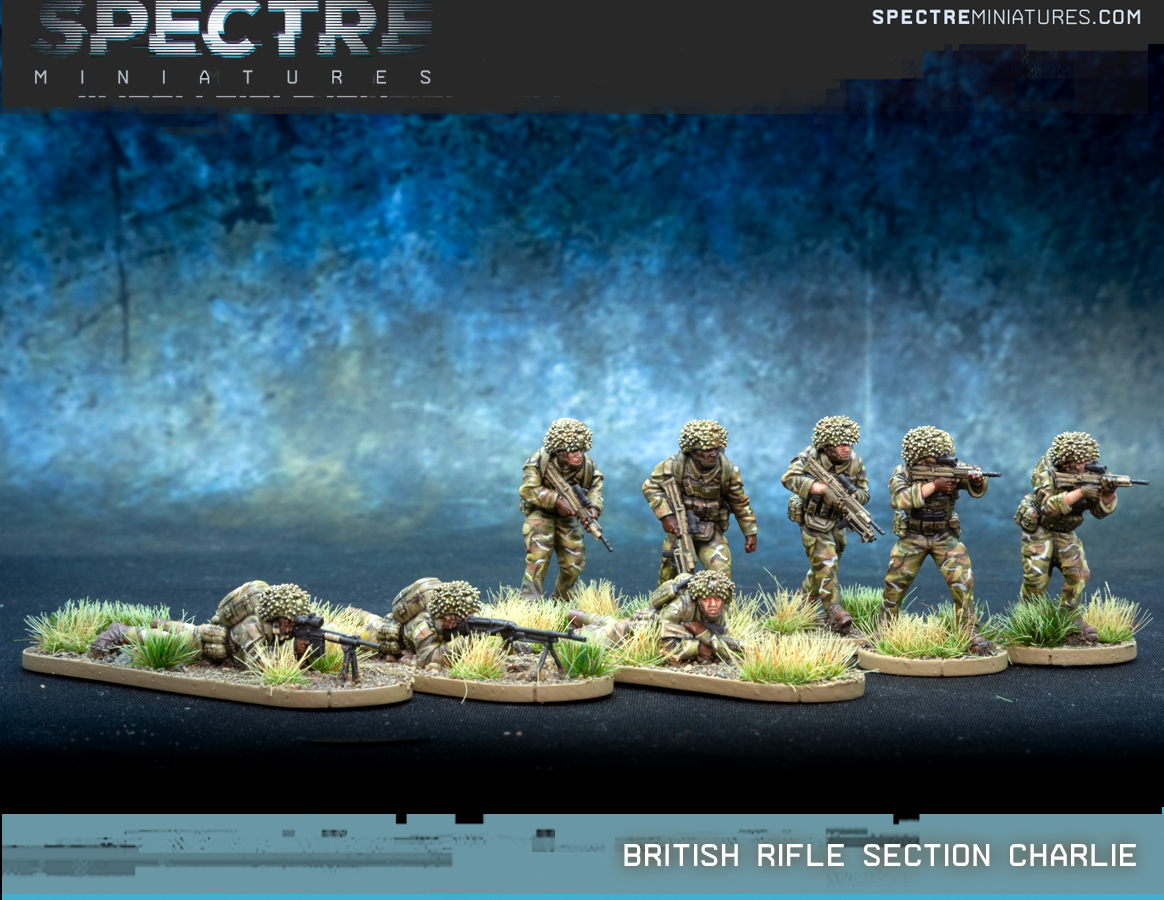 British Rifle Section Charlie – Spectre Miniatures