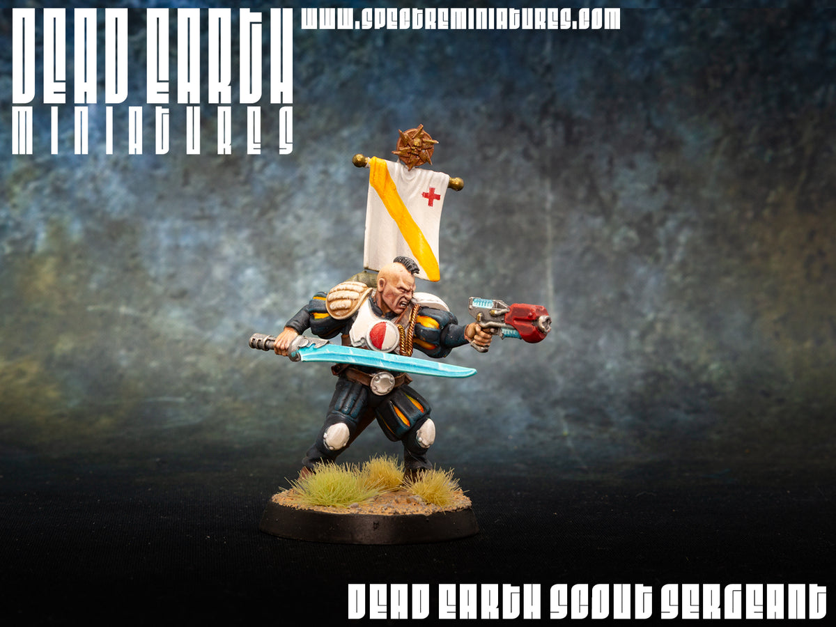 Dead Earth Scout Sergeant – Spectre Miniatures