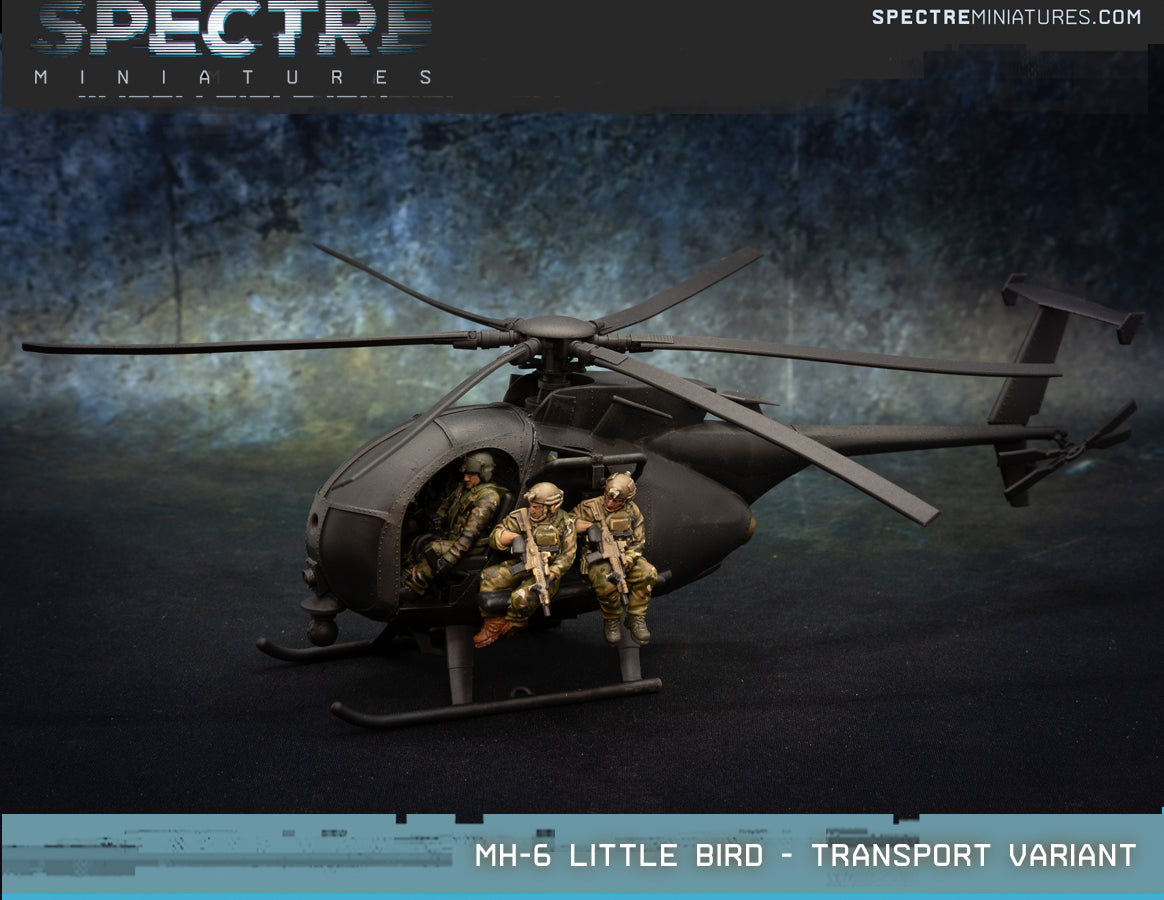 MH-6 Little Bird - Transport variant – Spectre Miniatures