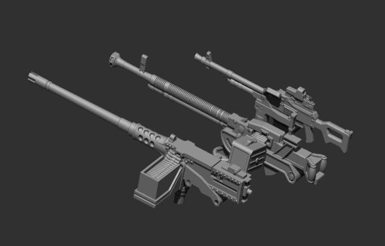 HMV Weapon Mounts [STL Digital Download]